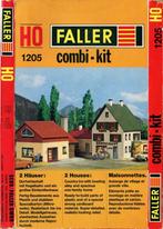 Faller H0 1205 combi Kit Dorfwirtschaft mit Kegelbahn, Overige merken, Gelijkstroom of Wisselstroom, Brug, Tunnel of Gebouw, Nieuw