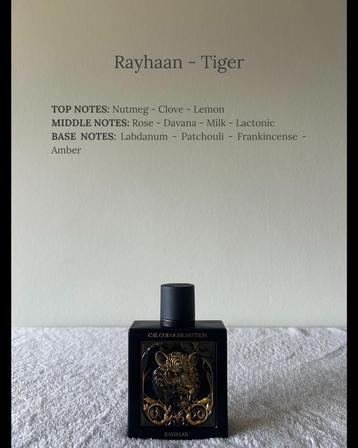 RAYHAAN - TIGER -> 2-5-10 ml beschikbaar voor biedingen