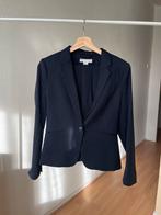 Donkerblauw Damespak Maat 36, H&M, Kostuum of Pak, Blauw, Ophalen of Verzenden