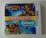 MADAGASCAR 3 + THE CROODS: COMBO PACK – NINTENDO 3DS, Avontuur en Actie, 1 speler, Ophalen of Verzenden, Zo goed als nieuw