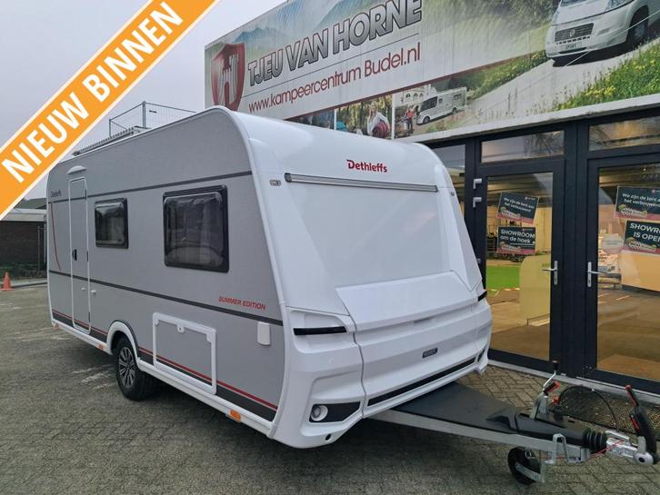 Dethleffs Summer Edition 460 EL incl. Airco 2026, Caravans en Kamperen, Caravans, Bedrijf, tot en met 3, Standaardzit, Dethleffs