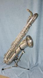 Buescher bariton saxofoon 1926, Muziek en Instrumenten, Ophalen, Gebruikt, Bariton, Met koffer