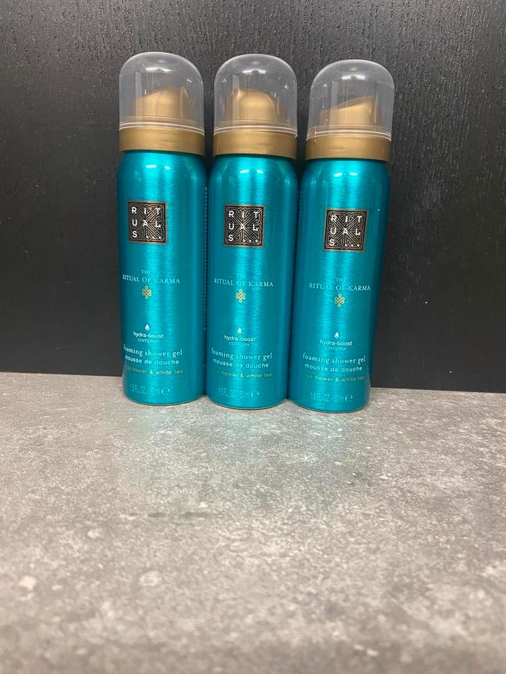 Rituals of Karma mini foam 50ml, Sieraden, Tassen en Uiterlijk, Uiterlijk | Lichaamsverzorging, Nieuw, Bad & Douche, Ophalen of Verzenden