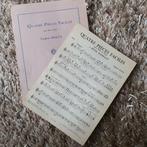 4 pieces faciles  Bozza dwarsfluit, Ophalen of Verzenden, Les of Cursus