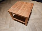 Teakhouten Bijzettafel 50x50, Huis en Inrichting, Tafels | Bijzettafels, Ophalen of Verzenden