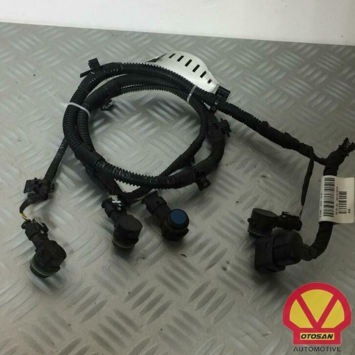 vw touran 5t pdc kabelboom + 4x parkeersensoren 5ta971104, Auto-onderdelen, Overige Auto-onderdelen, Volkswagen, Gebruikt, Ophalen of Verzenden