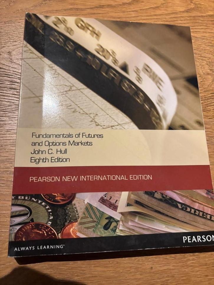 Fundamentals Of Futures & Options Markets, Boeken, Studieboeken en Cursussen, Zo goed als nieuw, WO, Alpha, Ophalen of Verzenden