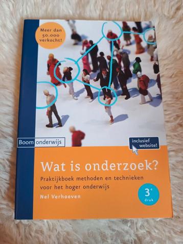 Nel Verhoeven - Wat is onderzoek? (o.a. voor PABO) beschikbaar voor biedingen