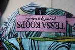 Jurk aqua/ kleur Tessa Koops mt L Vaste prijs AANBIEDING, Kleding | Dames, Blauw, Maat 42/44 (L), Ophalen of Verzenden, Zo goed als nieuw