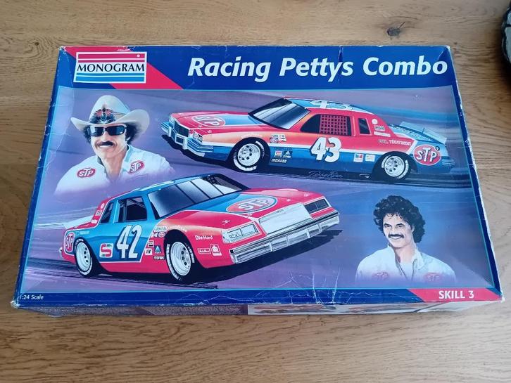 Nascar  Richard Petty  Buick Chevrolet, Hobby en Vrije tijd, Modelbouw | Auto's en Voertuigen, Nieuw, Auto, Groter dan 1:32, Monogram
