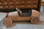 Unieke houten loop auto of pedalcar 90 cm lang uniek design, Ophalen