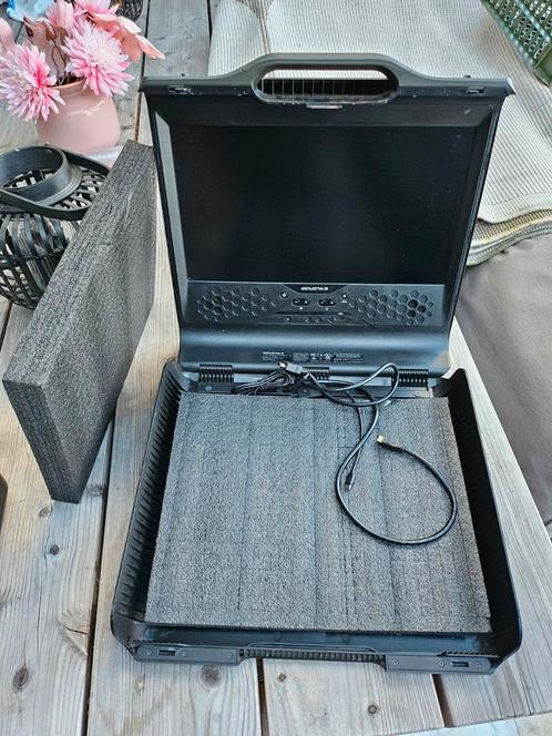 DRONE DIRECTORCASE MET BEELDSCHERM HDMI EN 12 VOLT ACCU PLEK, Hobby en Vrije tijd, Modelbouw | Radiografisch | Helikopters en Quadcopters
