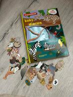 Magneetboek, baby dieren! Leuk!, Kinderen en Baby's, Speelgoed | Kinderpuzzels, Gebruikt, Ophalen of Verzenden