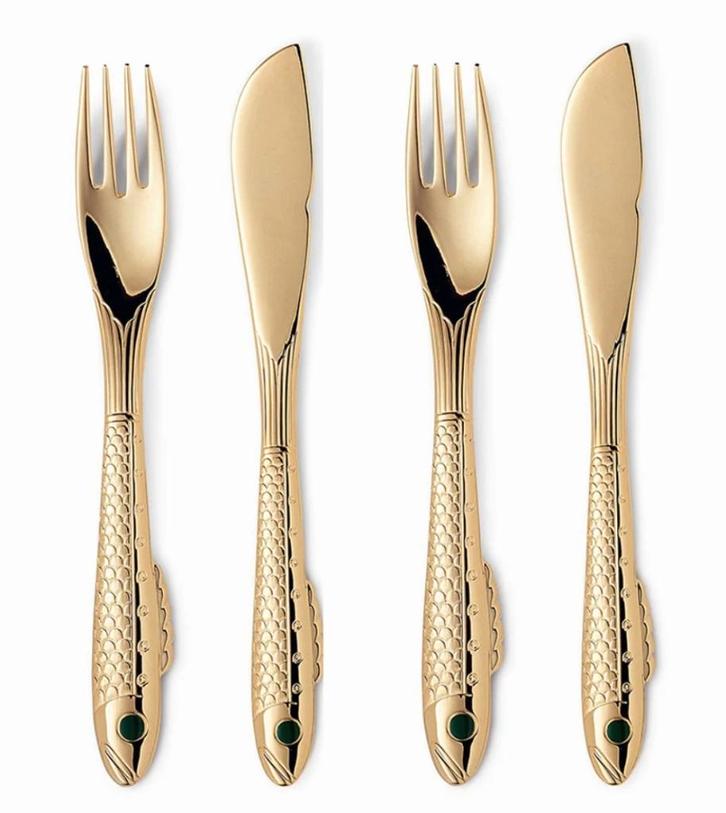 Nieuw in verpakking design bestek van Gense Nobel twv € 275,, Huis en Inrichting, Keuken | Bestek, Nieuw, Overige materialen, Ophalen of Verzenden