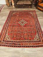 Perzisch Handgeknoopt Hamadan Tapijt. Prachtige kleuren!, Perzisch, 200 cm of meer, Ophalen of Verzenden, Zo goed als nieuw