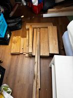 Eiken Hout - overzet treden, Doe-het-zelf en Verbouw, Hout en Planken, Ophalen, Gebruikt, 25 tot 50 mm, Eiken