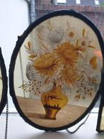 Vintage Glas in Lood Bloemen, Ophalen