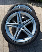 Originele Audi velgen 18” 5x112 S line A4 VAG velgen + band, Auto-onderdelen, Banden en Velgen, Ophalen, 18 inch, Velg(en), Winterbanden