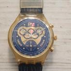 Swatch scz101 100 years of the Olympic movement werkend, Sieraden, Tassen en Uiterlijk, Horloges | Heren, Kunststof, Polshorloge