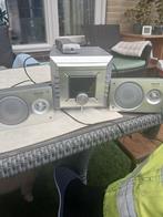 Philips Microset met Speakers, Philips, Gebruikt, Cd-speler, Ophalen of Verzenden