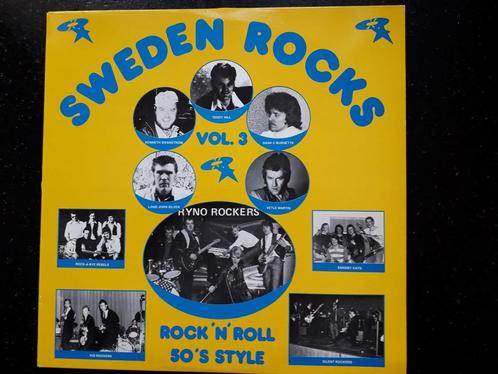 LP - SWEDEN ROCKS VOL.3., Cd's en Dvd's, Vinyl | Pop, Zo goed als nieuw, 1960 tot 1980, Verzenden