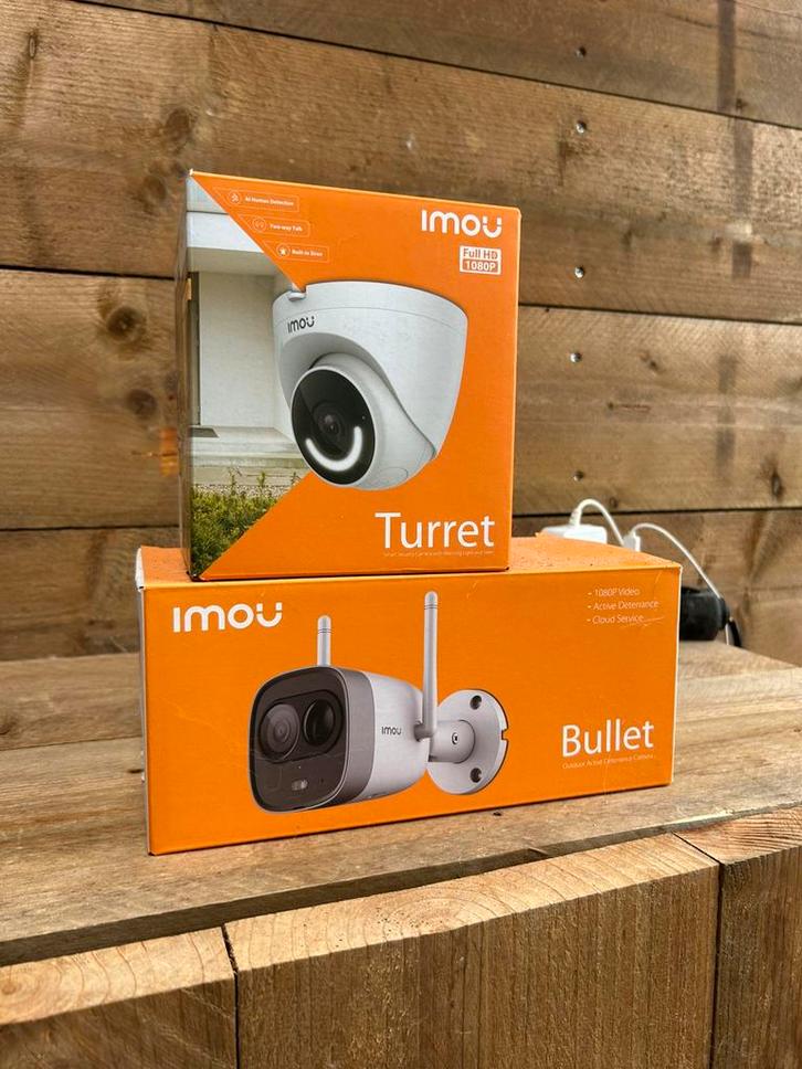 2 Imou beveiligingscamera's, Audio, Tv en Foto, Videobewaking, Gebruikt, Ophalen of Verzenden