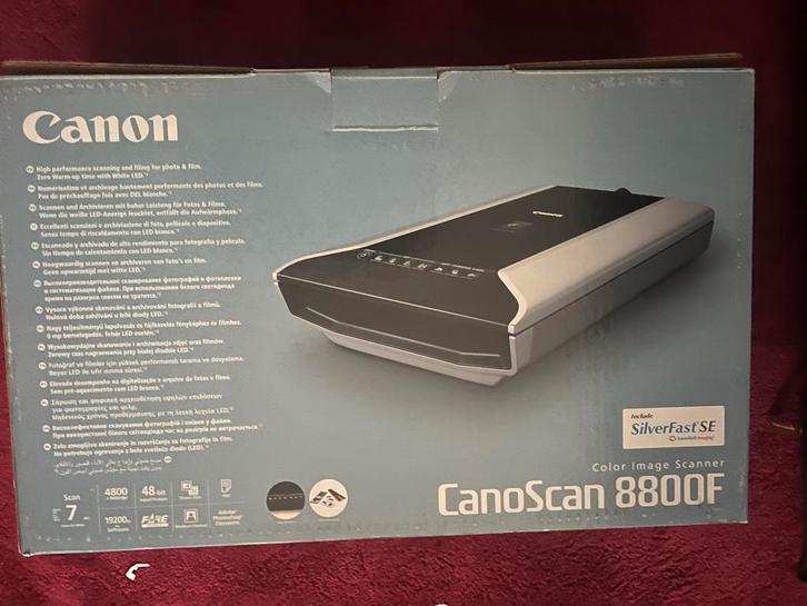 CanoScan 8800F Fotoscan - Als Nieuw!, Computers en Software, Scanners, Zo goed als nieuw, Fotoscanner, MacOS, Ophalen of Verzenden