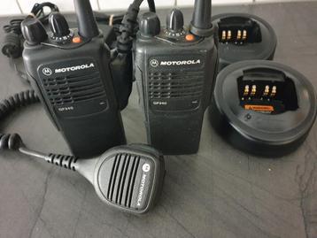 Motorola portofoonset GP340 UHF PMR beschikbaar voor biedingen