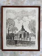 Ets  ,   Muiderpoort    .  Amsterdam, Ophalen of Verzenden