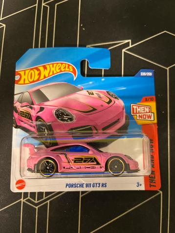 Hot Wheels Porsche 911 GT3 RS - Roze! beschikbaar voor biedingen