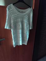 TRUI GEBREID WIT VAN KATOEN MAAT M/korte mouw, Wit, Gedragen, Ophalen, Emma