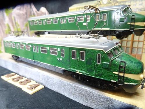 4884=Trix Express Mat '54 Hondenkop van de Nederlandse spoor, Hobby en Vrije tijd, Modeltreinen | H0, Gebruikt, Gelijkstroom, Trix