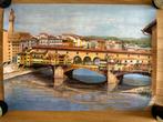 Schilderij Ponte Vecchio, Florence, Ophalen of Verzenden