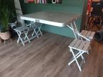 Travel&co picknicktafel camping, Caravans en Kamperen, Kampeermeubelen, Ophalen, Gebruikt, Campingtafel