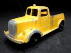 Vintage Tootsie Toy gele pick-up truck metaal, Verzenden, Gebruikt, Bus of Vrachtwagen