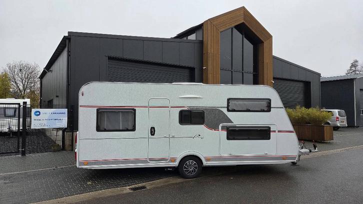 Burstner 510 TK Premio Plus 1X GEBRUIKT! MOVER! VOORTENT!, Caravans en Kamperen, Caravans, Bedrijf, meer dan 6, 1250 - 1500 kg