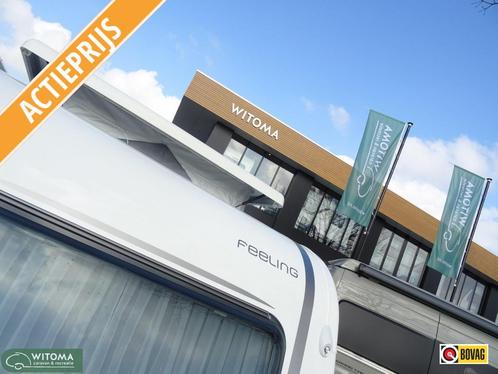 Eriba Feeling 442 € 2.500,- vakantiegeld, Caravans en Kamperen, Caravans, tot en met 4, 1000 - 1250 kg, Standaardzit, Eriba, Lengtebed