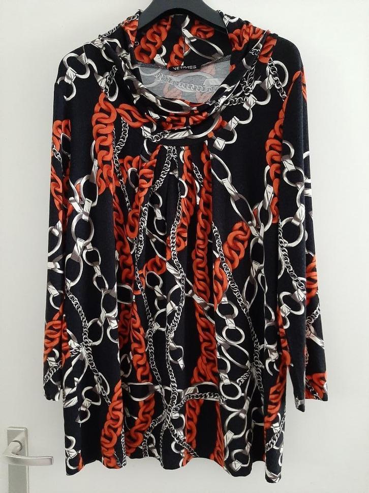 Verpass top met wijdvallende col maat 44, Kleding | Dames, Grote Maten, Gedragen, Shirt of Top, Ophalen of Verzenden