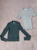 Truitjes glitter maat S h&m en divided NIEUW 2 STUKS.kerst., Kleding | Dames, Maat 38/40 (M), Zwart, Nieuw, Ophalen of Verzenden