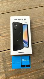 Samsung Galaxy A34 5G black 128 GB geseald + garantie, Ophalen of Verzenden