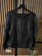 Whiite Copenhagen leren top maat 40 feest/ kerst, Maat 38/40 (M), Zwart, Ophalen of Verzenden, Zo goed als nieuw