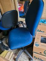 Bureaustoel - Blauw, Huis en Inrichting, Bureaustoelen, Ophalen, Gebruikt, Blauw, Bureaustoel