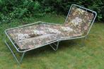 Veldbed - Campingbed - Tuin ligstoel, Tuin en Terras, Ligbedden, Ophalen, Gebruikt, Aluminium, Inklapbaar