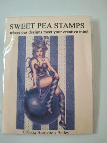 Nieuwe Sweet Pea stempel  beschikbaar voor biedingen