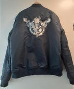THUNDERDOME PATTERNS IN CHAOS xxxl bomberjack reversible, Ophalen of Verzenden, Gedragen, Overige maten, Groen