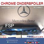 W205 AMG CHROME BUMPER SPOILER CHROOM BUMPERLIP Mercedes C K, Auto-onderdelen, Ophalen of Verzenden, Gebruikt, Mercedes-Benz