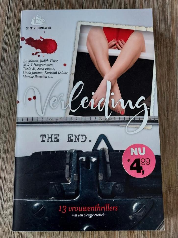 Verleiding/ 13 vrouwenthrillers met een vleugje erotiek/ ero, Boeken, Thrillers, Zo goed als nieuw, Nederland, Ophalen of Verzenden