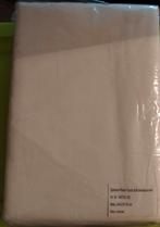 optidee soft crème wit dekbedovertrek 240x220 cremewit., Huis en Inrichting, Slaapkamer | Beddengoed, Ophalen of Verzenden, Nieuw