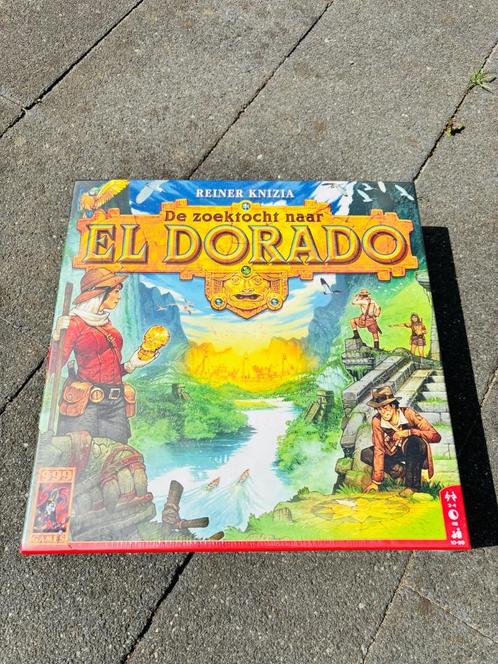 Nieuw in folie – De zoektocht naar El Dorado (999 Games), Hobby en Vrije tijd, Gezelschapsspellen | Bordspellen, Nieuw, Een of twee spelers