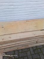 oude houten vloer delen grenen, Doe-het-zelf en Verbouw, Ophalen, Gebruikt, Vloerdelen of -planken, 10 m² of meer